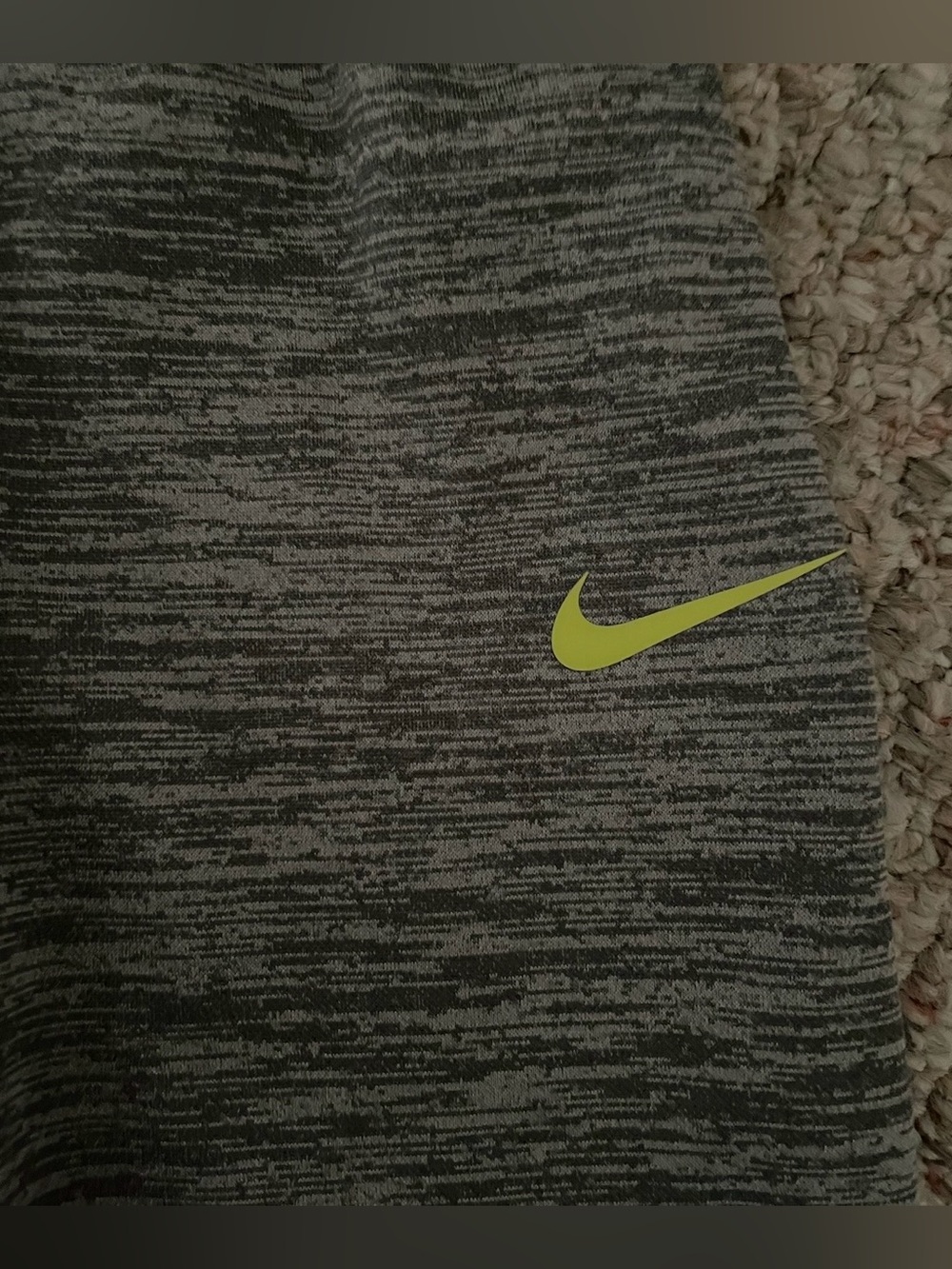 Nike Kids Black & Lime Green Swoosh Hoodie with Gray & Black Joggers - Picture 11 of 16